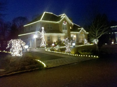 Residential Holiday Light Installation | Long Island