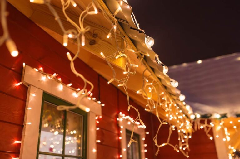 How to Hang Christmas Lights on Gutters for a Cheery Season Long